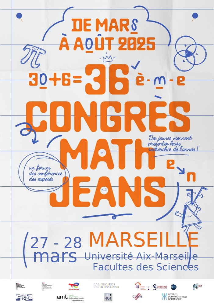 36ème Congrès MATh.en.JEANS de Marseille
